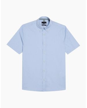 Ted Baker Aldgte Regular Premium Light- Oxford Shirt - Blue