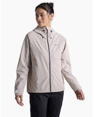 Craghoppers Zohra Technical Shell Waterproof Jacket - Grey