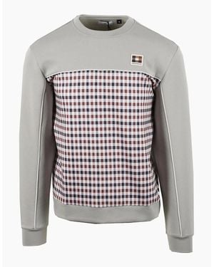 Aquascutum Club Crewneck Salvia - Grey