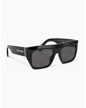 Palm Angels Niland Rectangle Sunglasses - Black