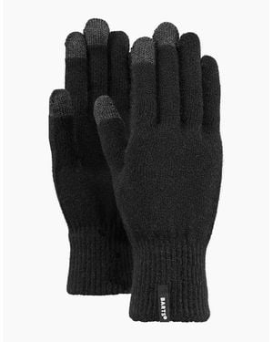 Barts Fine Knitted Touch Gloves - Grey