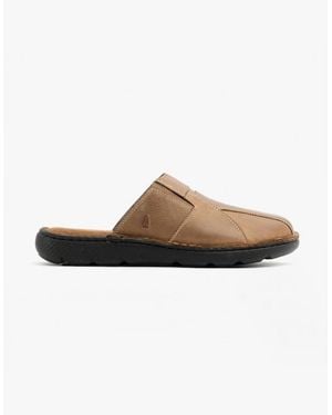 Hush Puppies Carson Mule Sandals - Brown