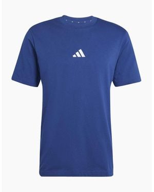 adidas M 3S Sj T - Blue