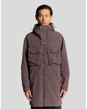Lyle & Scott Water Resistant Guard Parka - Brown