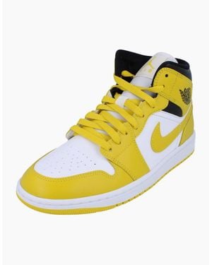 Nike Air Jordan 1 Mid Trainers Bq6472 170 - Metallic