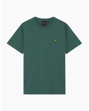 Lyle & Scott Lyle & Scott Everglade Cotton Crew Neck T-Shirt - Green