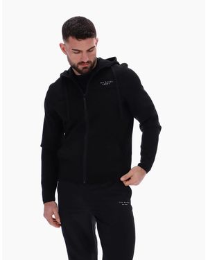Ted Baker Michael Tbmhsa2532 Hooded Sweatshirt - Black