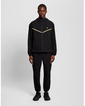 Lyle & Scott Stripe Cuffed Joggers - Black