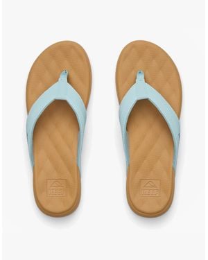 Reef Cushion Melody Toe-Post Sandals Haze/Doe - Blue