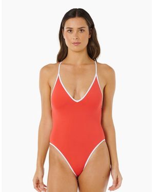 Rip Curl Rip Curl Classic Surf 1 Piece Swimsuit - Red