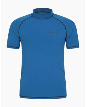 Mountain Warehouse Uv Protection Rash Top - Blue