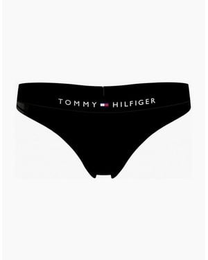 Tommy Hilfiger Th Original Thong - Black