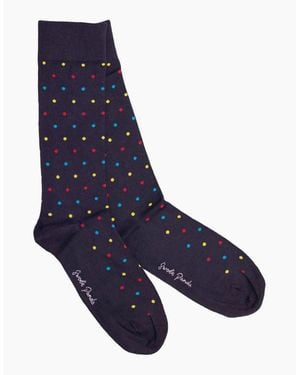 Swole Panda Socks Multi Spot - Blue