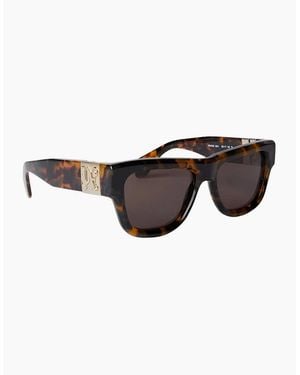 Palm Angels Merrill Rectangle Sunglasses - Brown