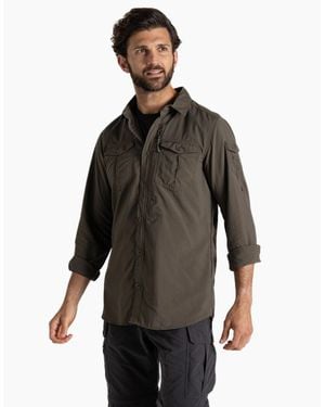 Craghoppers Adventure Iii Nosilife Long-Sleeved Shirt - Black
