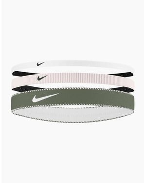 Nike Classic Mixed Flexible Headband (Pack Of 3) - Multicolour