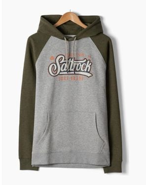 Saltrock Pitcher Pop Hoodie - Grey