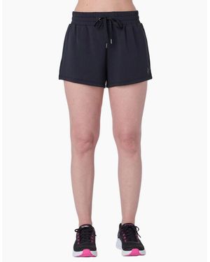 Skechers Skechluxe Elevate 5" Slip-In Activewear Shorts - Blue