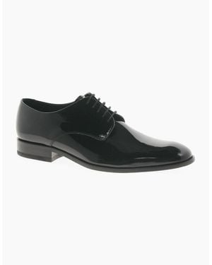 Loake Bow Formal Derby Shoes - Black