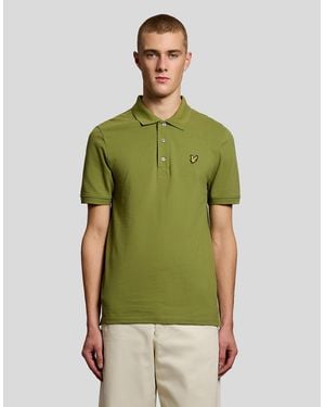 Lyle & Scott Cotton Polo Shirt - Green