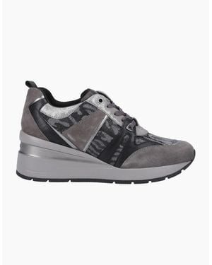 Geox D Zosma B Waterproof Trainers Dark - Grey