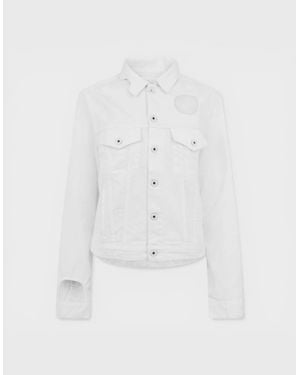 Off-White c/o Virgil Abloh Meteor Hole Jacket - White
