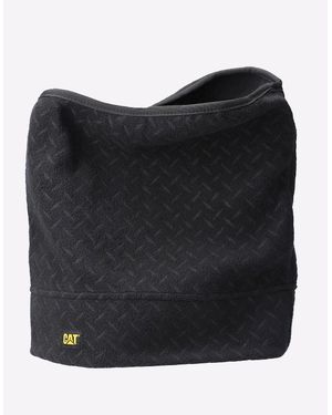 Caterpillar Neck Warmer Diamond Plate - Black