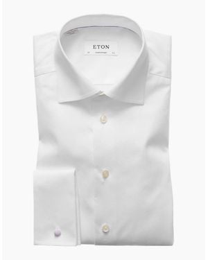 Eton Signature Twill Dc Shirt 00 - White
