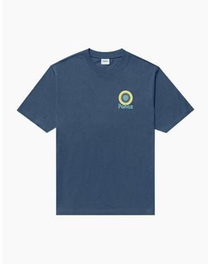 Parlez Winston T-Shirt Lagoon - Blue
