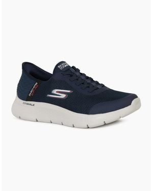 Skechers Go Walk Go Walk Flex Wide Fit Trainers - Blue