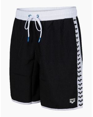 Arena Bermuda Team Stripe - Black