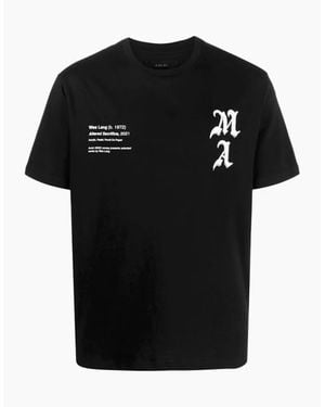 Amiri X Wes Lang Checker Skull Tee - Black