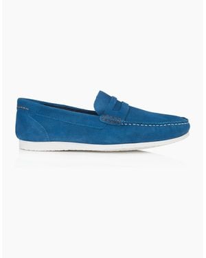 Silver Street London Stanhope Loafers - Blue