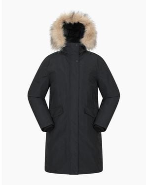 Mountain Warehouse Ladies Marlow Extreme Down Waterproof Parka - Blue