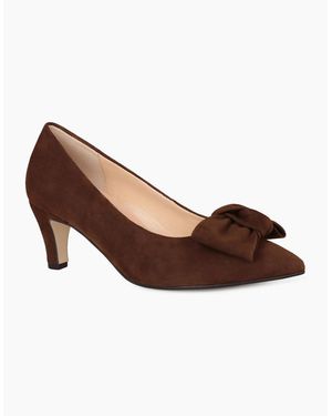 Gabor Dusty Court Shoes - Brown
