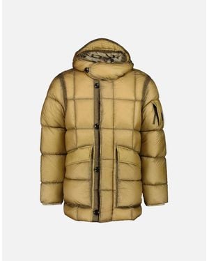 C.P. Company D.D. Shell Down Lens Parka - Metallic