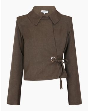 No Emotions The Kate Jacket - Brown