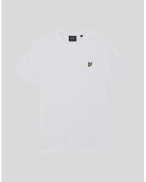 Lyle & Scott Heavyweight Cotton T-Shirt - White