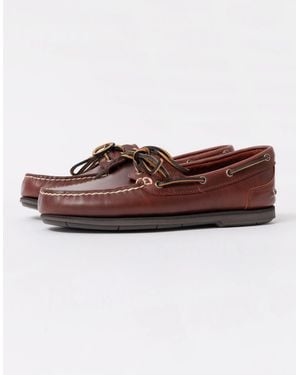 Timberland Classic 2-Eye Leather Boat Shoe - Brown