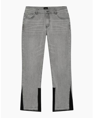 Magrit Pierre Flared Jeans - Grey
