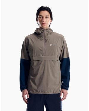 Berghaus Wandermoor Breathable Windbreaker - Grey