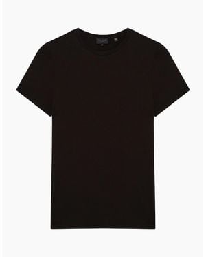 Ted Baker Printed Fitted T-Shirt - Black