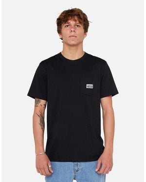 Rip Curl Rip Curl Sportline Badge Graphic Short Sleeve T-Shirt - Black