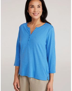 Mountain Warehouse Ladies Paphos Quick Dry Uv Protection Top - Blue
