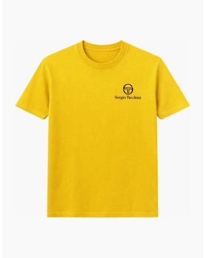 Sergio Tacchini Felton T-Shirt Mango Mint - Yellow