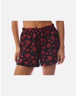 BOSS Nikka Pyjama Shorts - Red