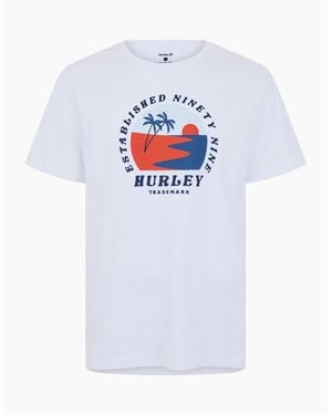 Hurley Sunrise Ss T - White