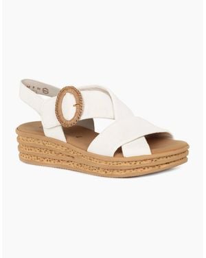 Gabor Auckland Wedge Sandal - White