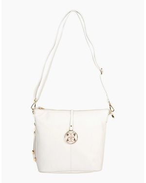 Lakeland Leather Cartmel Crossbody Handbag - White