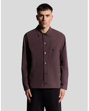 Lyle & Scott Overshirt - Purple